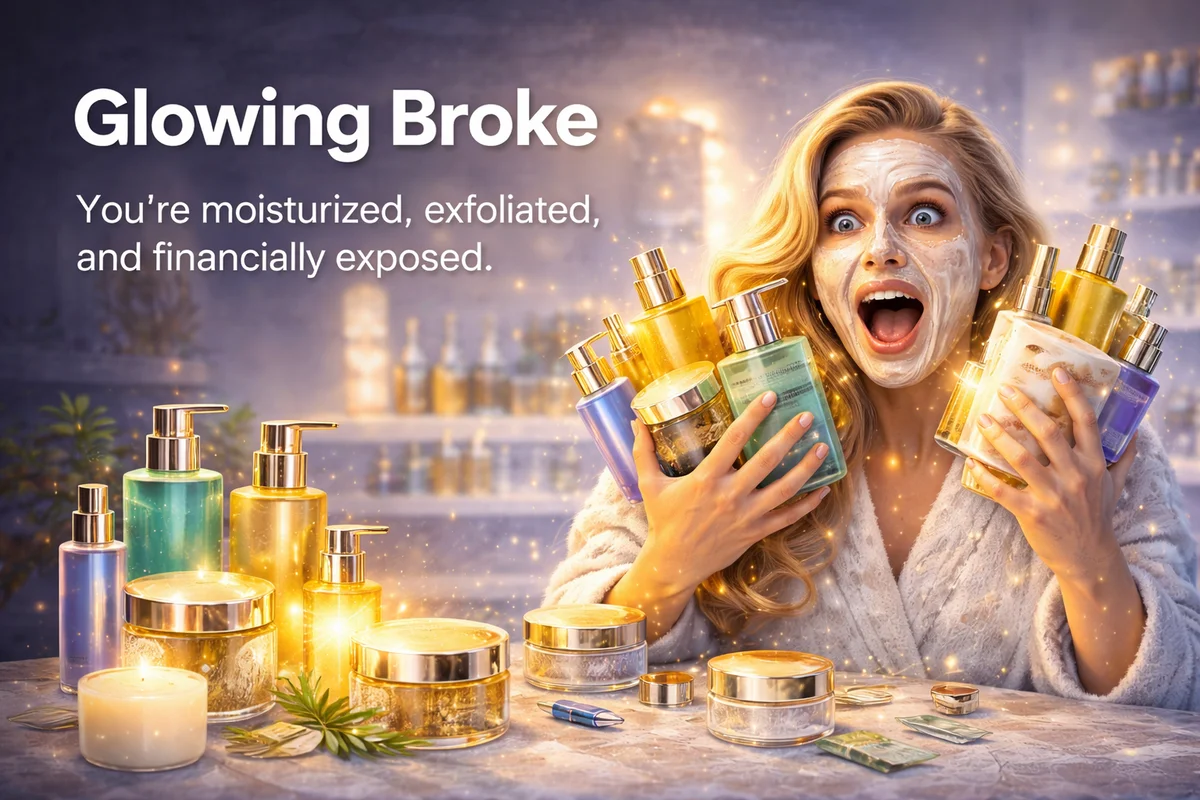 Glowing Broke personality